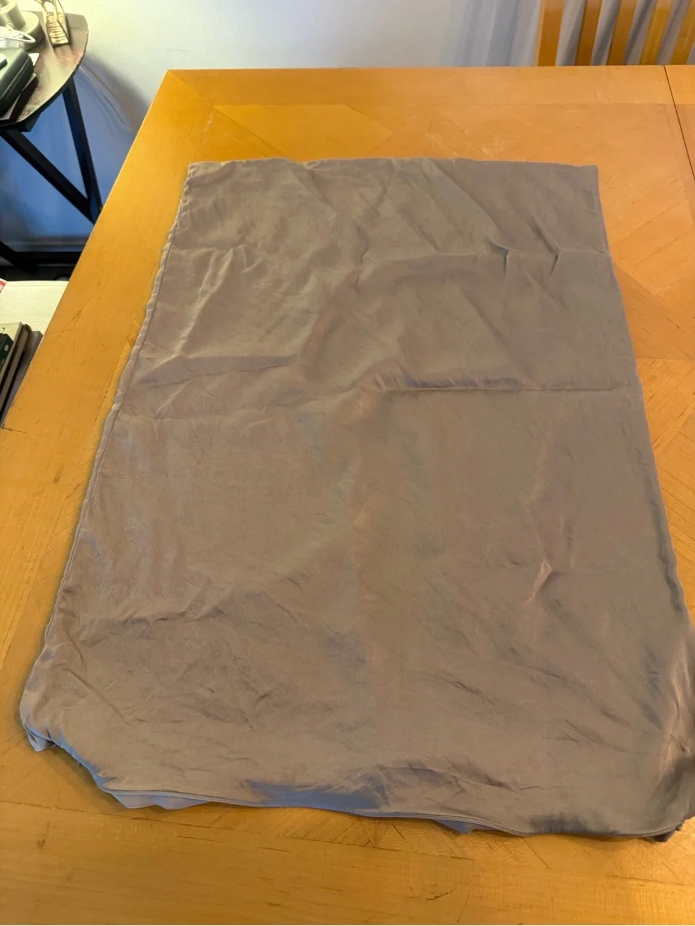 ZIMASILK 100% Mulberry Silk Queen Pillowcase Champagne Hidden Zipper 20x29